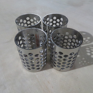 12 Inch Stainless Steel Wire Mesh Exhaust <strong>Perforated</strong> Metal Tube For Filtering - Product Image 5