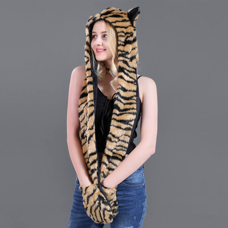 PEAK 2 PEAK Girls Earmuff And Convertible Fingerless Gloves