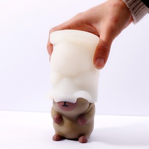 Turtle Honey Series Silicone Mold For DIY Cake Candle Plaster Crafting 3D Cartoon Shape Molds Transparent White - Product Image 5