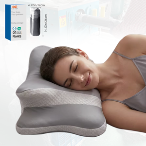 <span class=keywords><strong>Oreiller</strong></span> papillon orthopédique YUE RISE à mémoire de forme haute densité pour la protection cervicale, idéal pour les dormeurs latéraux - Product Image 1