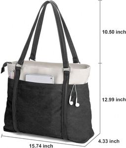 Muestra Gratis, Nuevo Diseño de Moda, Bolso de Hombro Grande para Mujer, Bolsos de Compras Portátiles Femeninos - Product Image 2