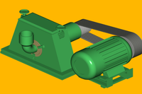 Machine de sablage à double crochet pour cadre de tricycle électrique, nettoyage haute pression, moteur de boîte de vitesses, contrôle PLC