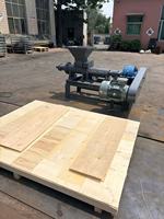 Machine de fabrication de briquettes de charbon pour petites entreprises, faible investissement, profit élevé, extrudeuse de barres de charbon pour l'Afrique