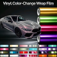 Film de protection de peinture en vinyle, plus de 380 couleurs, finition satinée mate, jaune, hydrophobe, auto-réparateur, changement de couleur, protection UV, film TPU PPF
