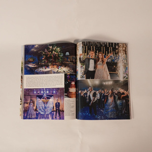 แคตตาล็อกนิตยสารงานแต่งงานดีไซน์ใหม่ยอดนิยม พิมพ์ออฟเซ็ตสีสันสดใส ปกแข็ง เย็บเข้าเล่มแบบสมุดโบรชัวร์ - Product Image 2