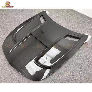 Capó Delantero de Fibra de Carbono Estilo Black Series para Mercedes Benz AMG GT GTC GTS 2015-2018, Cubierta del Motor, Piezas de Automóvil - Product Image 3