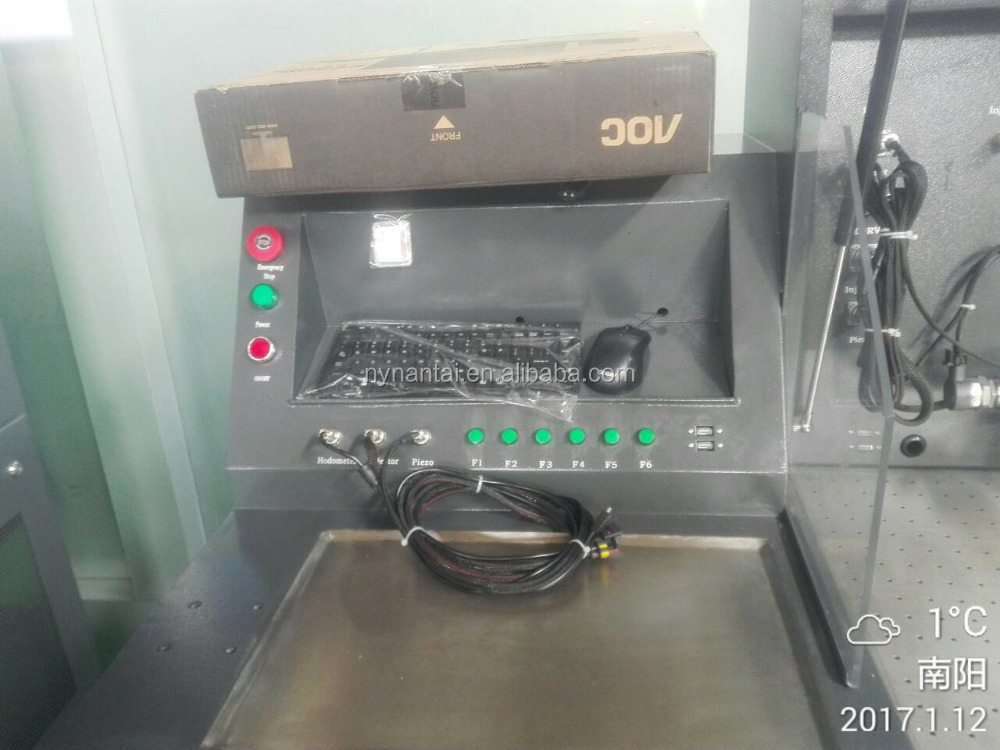 Común carril inyector, banco de pruebas de NT816F con Bo-sch 3rd etapa solución de reparación