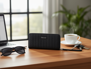 Cartera de Mujer con Cierre de Cremallera, Tamaño Grande, Material PU, para Uso Diario - Product Image 2