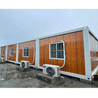 Offre Spéciale : Hôtel/Appartement Conteneur Plat en Acier, Design Industriel, Construction Rapide, Maisons Préfabriquées avec Plans d'Aménagement
