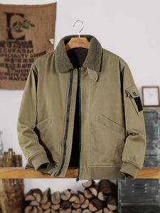 Giacca Tridimensionale Elegante e Funzionale da Uomo per Primavera e Autunno, Comoda e Casual con Dettagli a Contrasto, Capospalla di Tendenza - Product Image 6