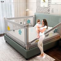 Vente directe usine OEM – Barrière de lit de sécurité pour bébé KB-Star Design, certifiée CE, anti-chute, cadre métallique, Oxford, pour enfants