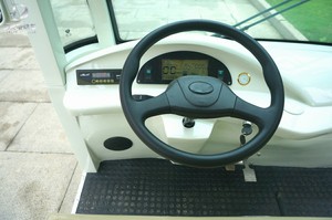 Mini bus touristique alimenté par batterie approuvé CE ISO à vendre - Product Image 5