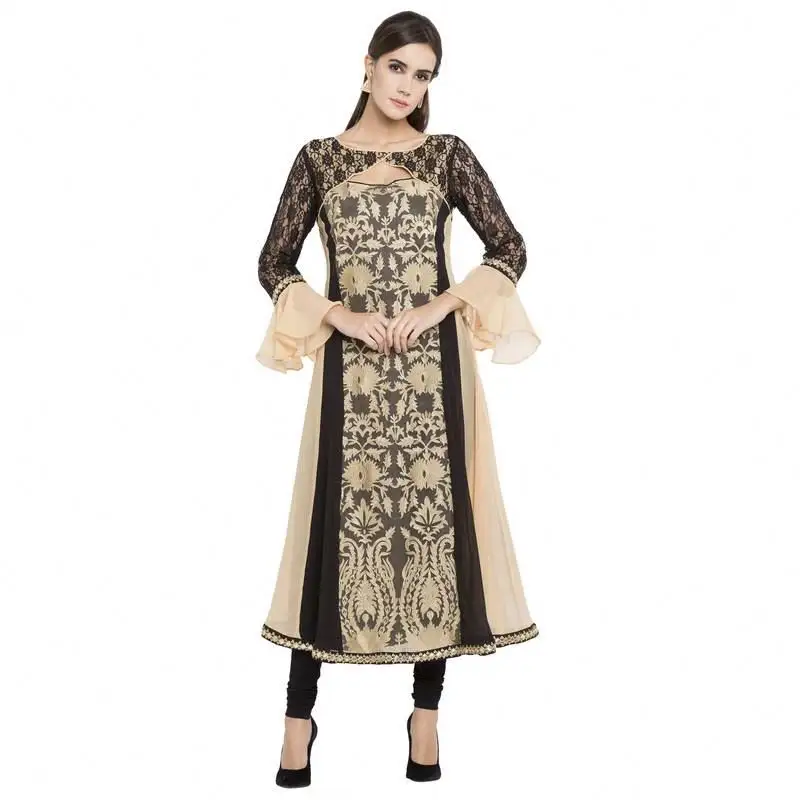 Kurta — Abaya Dubai pour femmes, nouvelle mode, sarre en états-unis, souple, utilisé en inde