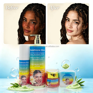 Set <span class=keywords><strong>de</strong></span> Cuidado <span class=keywords><strong>de</strong></span> la Piel Aclarante Puro <span class=keywords><strong>de</strong></span> la India <span class=keywords><strong>de</strong></span> Marca Privada, Antienvejecimiento, Reduce Manchas Oscuras, Aclara la Piel, 3% Alfa Arbutina, 5% Niacinamida - Product Image 3
