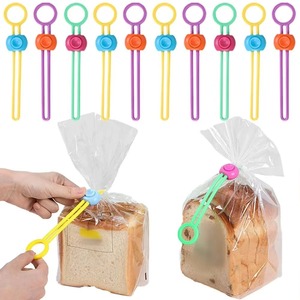 Silicone Sealing clip Food Snack Bread Sealing Freshness Sealing Clip Adjustable Clip Portable Data Cable Storage <b>Kitchen</b> Gadget - Product Image 1
