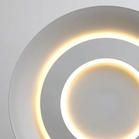 Lustre moderne en forme de soucoupe volante, luminaire suspendu pour salle à manger, restaurant, hôtel, décoration minimaliste créative à tête unique pour plafond haut