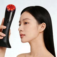 Masseur de soin de la peau rechargeable pour le visage et le corps, à usage domestique, avec technologie de chauffage et option de logo personnalisé