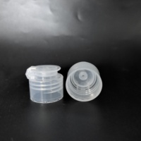 Bouchons à clapet en plastique de remplacement, bouchons distributeurs à clapet pour flacons souples, shampoing, hydratant