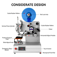 Machine d'étiquetage semi-automatique haute précision pour bouchons en plastique, quincaillerie et petites coques en plastique – Offre Spéciale