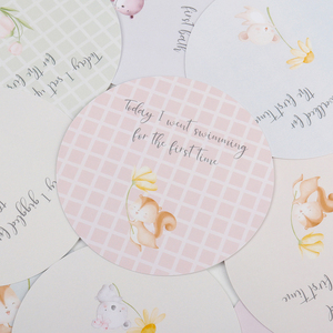 Tarjetas de hitos personalizadas para bebés, impresión de tarjetas de hitos para bebés, baraja de tarjetas, impresión personalizada - Product Image 2