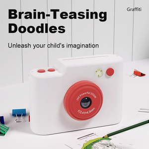 DY06 HD Mini Cámara Instantánea para Niños con Impresión, Doble Cámara, Pantalla de 2.4 Pulgadas, LED, Selfie, Video, Fotografía, Música, Juegos, Regalo para Niños - Product Image 3