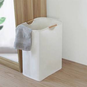 Grand sac en coton, boîte de rangement pour jouets, Logo imprimé, Super grand sac, lavage de vêtements sales, grand panier, organisateur de bacs, support à poignée, panier à linge - Product Image 5