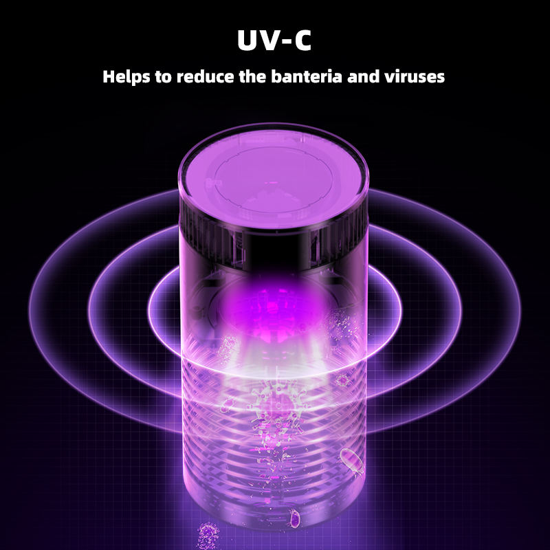 Portable UV Ion LED Display Air Purifier - Image 5