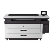 Impresora Plotter de Producción de Alta Velocidad Remanufacturada A1 A0 con Escáner HP PageWide XL 4000 4100 4250 4500 4600 MFP