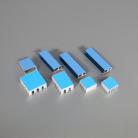 Disipador de Calor para Raspberry Pi 4 Modelo B, Serie 6000, Perfiles de Aleación de Aluminio Extruido, Servicios CNC Cuadrados - Doblado y Perforación