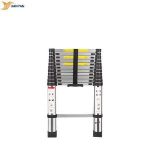 <span class=keywords><strong>Escalera</strong></span> Telescópica Multiusos de <span class=keywords><strong>Emergencia</strong></span> de Aluminio de 12 Peldaños y 11 Pies de Largo - Product Image 1