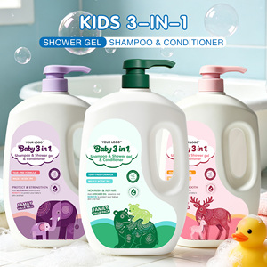 Champú de Queratina <span class=keywords><strong>para</strong></span> Niños Más Vendido, Gel de Baño y Acondicionador de Arándanos, Seguro, No Reseca, Repara, Fabricante Babycare - Product Image 1