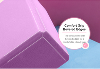 Blocs de yoga marbrés en mousse EVA, accessoires d'aide au stretching et au maintien en salle de sport, pour approfondir les postures, portables pour la maison