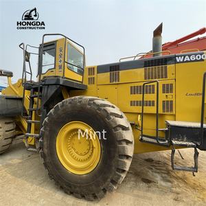 KOMATSU-Pala cargadora de ruedas usada, cargador de ruedas usado, buen precio, venta en buen estado, 600 - Product Image 4