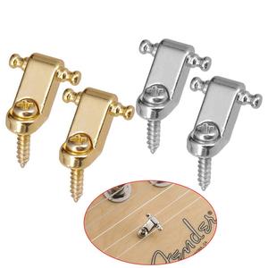 ตัวล็อคสายกีตาร์ไฟฟ้าพร้อมสกรูยึดสำหรับกีตาร์ไฟฟ้า <span class=keywords><strong>Fender</strong></span> Strat <span class=keywords><strong>Tele</strong></span> ST TL อุปกรณ์เสริมกีตาร์ไฟฟ้า - Product Image 4