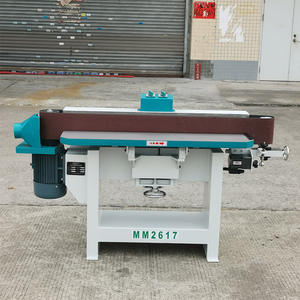 MM2617 çift tezgah dikey fırça zımpara makinesi ahşap kırıcı basın yönlendirici tıraş hatları için anahtar ahşap işleme ekipmanları - Product Image 6