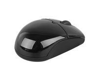 Souris sans fil LED 2,4 GHz avec nano-dongle, mini-design, compatible USB 2.0, suivi optique, 3 boutons, 1000 DPI, ergonomique, sur batterie