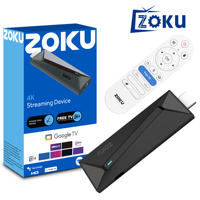 ZOKU Portable TV Stick Z3 Android 14.0 Mendukung Banyak Bahasa Quad Core Streaming Media Player Harga Langsung Pabrik