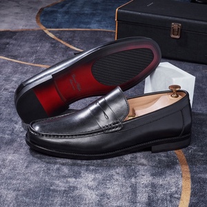 Mocasines Clásicos para Hombre, Zapatos de Vestir de Estilo Italiano Hechos a Mano, con Aumento de Altura, para Fiestas de Otoño, Bodas y Eventos Formales - Product Image 4