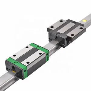 Low cost high rigidity heavy load linear guide rails and blocks EGW20CA with same size HIWIN