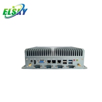 Mini PC Industrial Sin Ventilador ELSKY SPC10U con CPU de 10.ª Generación CORE I7 10610U, 2/3/4*LAN Opcionales, Alimentación Mini-PCIE de 12 V