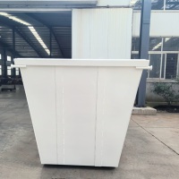 10m ³ poubelle à sauter industrielle en métal conteneur de recyclage en acier renforcé OEM/ODM Service poubelle conteneur à ordures