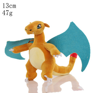 Ensemble de porte-clés en peluche : mini-figurines Pikachu, Eeveelution, Charmander, Bulbasaur, Squirtle – Pendentifs de sac - Product Image 1