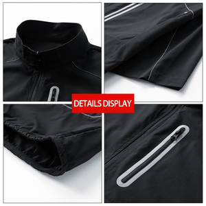 Suministro al por mayor ODM Camiseta deportiva de manga corta con cremallera de cuarto, 120GSM, 100% poliéster, lisa, holgada, de tejido Nano Grid, que absorbe la humedad, para hombre - Product Image 6
