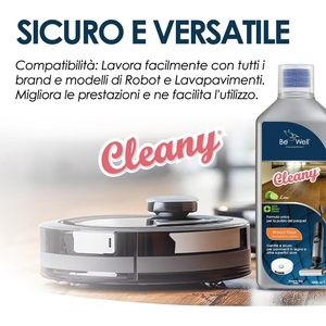 Limpiador de suelos de madera Cleany de marca privada OEM, 1000 ml, aroma a lima, para suelos duros y robots - Product Image 6