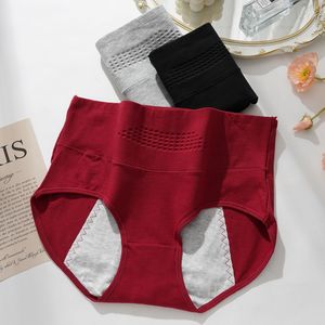 Calças de Compressão de Cintura Alta para Mulheres, Calças Menstruais Femininas, Shorts Triangulares Anti-Vazamento - Product Image 2