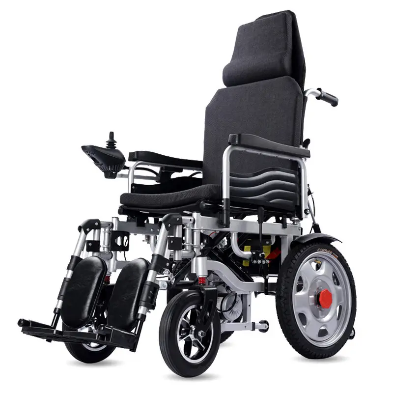 كرسي متحرك كهربائي قابل للطي للسفر/ذوي الاحتياجات الخاصة
