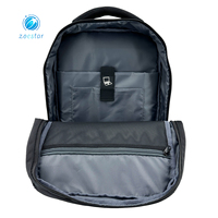 Mochila para Portátil de Viaje de Negocios de Gran Capacidad, USB, 15.6 Pulgadas, Impermeable, Cierre de Cremallera, Forro de Poliéster, Bolsas para Computadora de Oficina