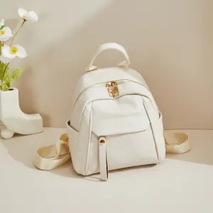 2024 yeni moda sevimli PU deri sırt paket seyahat okul haftasonu çanta kadın küçük kızlar için sırt çantaları
