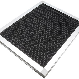 Panneau filtrant à charbon actif Filtstar CA001, maille en nid d'abeille, pour l'élimination des odeurs et la filtration du formaldéhyde - Product Image 1