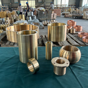 ปลอกทองเหลืองทองแดงบูช C95400 C83600บริ่งซินเทอร์ตลับลูกปืนความแม่นยำสูงปลอกทองแดงปรับแต่งได้ C86300บูชทองเหลืองบรอนซ์ - Product Image 2